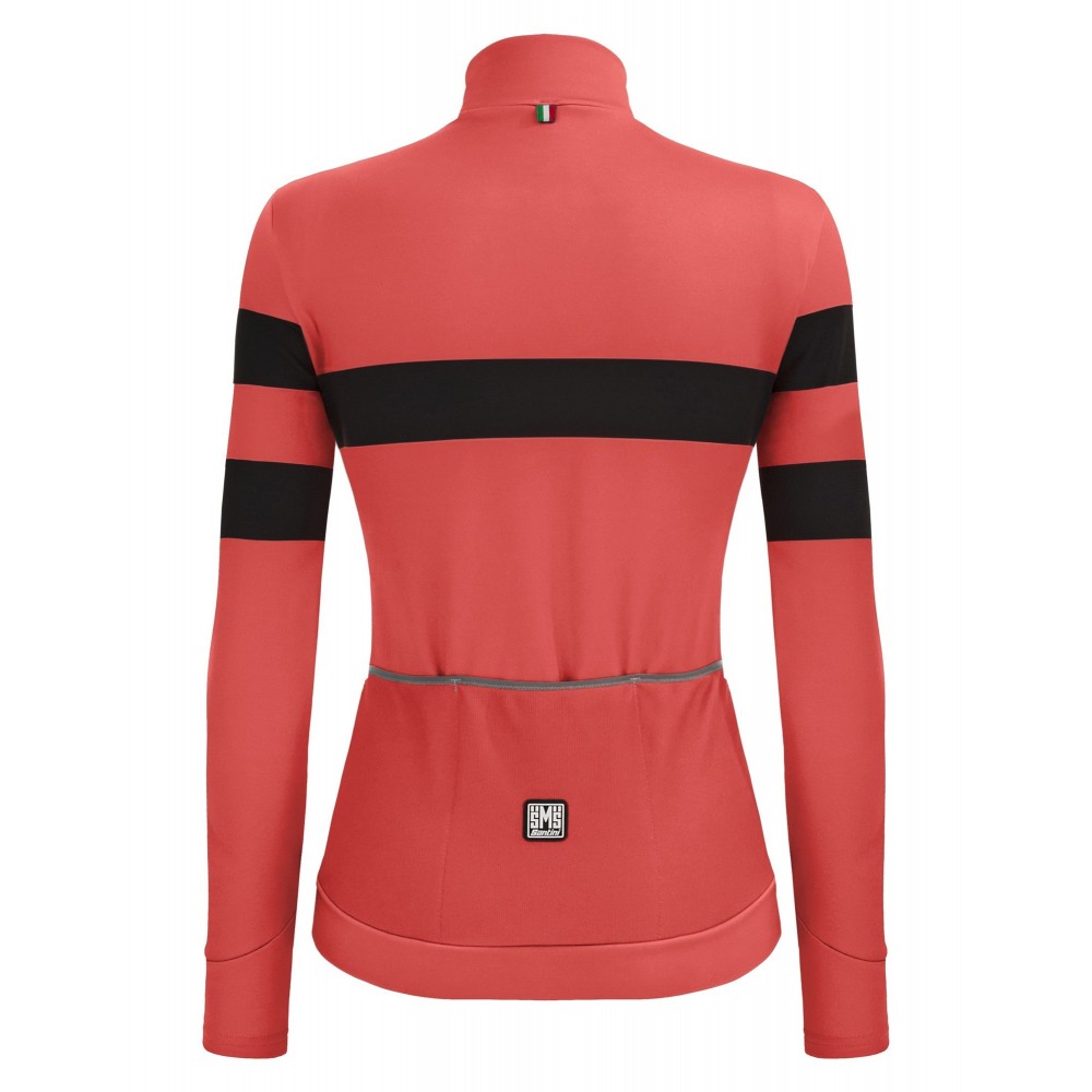 JERSEY SANTINI CORAL BENGAL THERMAL W L/S GRENADINE FLUORESCENT CORAL | Reference: 2W216175CORALBENG_GN