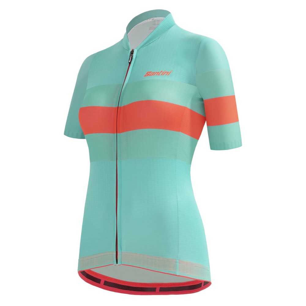 SHIRT SANTINI ECO-SLEEK BENGAL ACQUA | Reference: 2S940L75ESLKBENG-AC