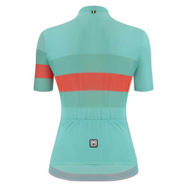 SHIRT SANTINI ECO-SLEEK BENGAL ACQUA | Reference: 2S940L75ESLKBENG-AC