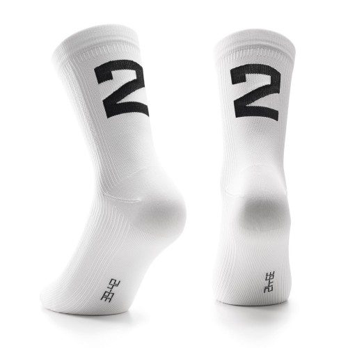 ASSOS POKER SOCKS NO.2 HOLY WHITE | Reference: P13.60.707.57